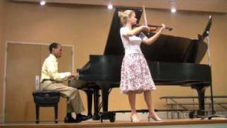 quotBethena A Concert Waltzquot by Scott Joplin arr Perlman for violin and piano [upl. by Devland]