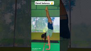 Hand balance yogafitnessreelsviralmotivation Instagramreelsvideoyogavmandira3519👈subscribe [upl. by Arakawa254]