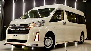 2024 Toyota Hiace VIP  V6 35L Luxury VAN  White Color [upl. by Akina]