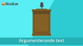 Argumenterande text Svenska  wwwbinogise [upl. by Azil147]