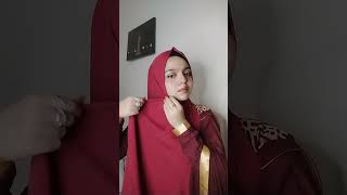 রোদশীর সিম্পল হিজাব লুক🥰🥰hijabhijabstylehijabfashion [upl. by Usanis300]