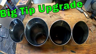 Cammed Whipple GT500 45quot Exhaust Tip Upgrade [upl. by Kale]