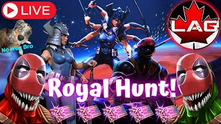 Spirals Royal Hunt Begins Exclusive Rare HENCHPOOL Champions Banquet Tickets Both Accounts MCOC [upl. by Roxi]