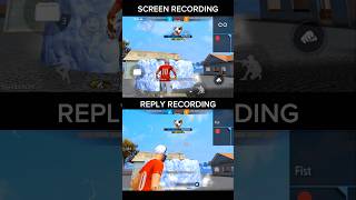 REPLY RECORDING MOVEMENT💀 freefirehighlightsredminote13progameplayshortvideo [upl. by Aarika757]