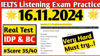 IELTS Listening Practice Test 2024  Real Test 154   IELTS Listening Test 2024 ieltswithkamal [upl. by Denten]