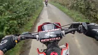 Llangollen enduro rm trails [upl. by Aikam]