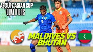 LIVE STREAMING MALADEWA VS BHUTAN AFC U17 ASIAN CUP QUALIFIERS 2025 [upl. by Lobel]