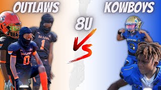 Orlando Outlaws 8U Vs Osceola Kowboys 8U  Superbowl [upl. by December]