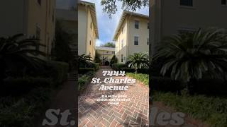 Two condos on the iconic St Charles Avenue Options people beneworleans nolarealestate [upl. by Jet454]