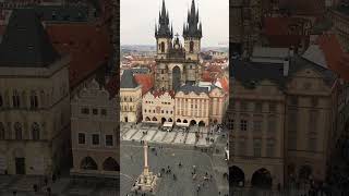 Old Town Square view from the tower [upl. by Caldeira]