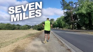 How I Ran My Longest Run 7 Miles [upl. by Tildie611]