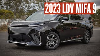 2023 LDV MIFA 9  The AllElectric LDV People Mover is HERE [upl. by Rawdon]