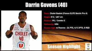 Darrin Govens 40 season highlight 202122 [upl. by Fayth]