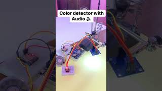 Color Detector with Audio using Arduino electronicengineering engineering [upl. by Molini418]