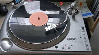 Ion LP Dock turntable demo playing a record [upl. by Eirrej]