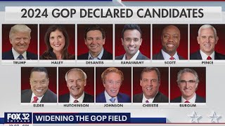 GOP expands field of 2024 presidential candidates [upl. by Ikila]