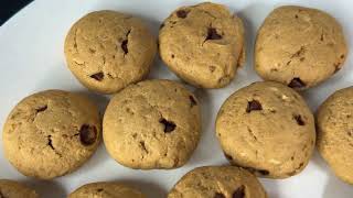 Cookies Without Maida  Baking Powder  Baking Soda  Banana Jowar Khapli Soudough Cookies levein [upl. by Lika]