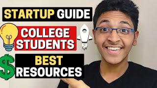 COMPLETE STARTUP GUIDE FOR COLLEGE STUDENTS🔥  How to Start a Startup in College2022 [upl. by Ymot25]