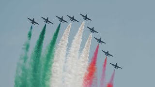 Frecce Tricolori  Milwaukee Air amp Water Show 2024 [upl. by Glaab698]