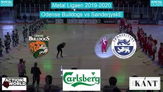 Odense Bulldogs  SønderjyskE 1422020 [upl. by Eidoc985]