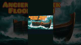 Ancient Greek Flood Mythology 🌊 history mythology greekgods youtubeshorts [upl. by Saidel567]