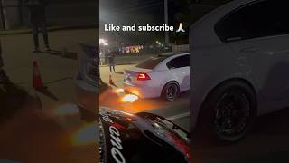 Fireee automobile procharger pontiac g8 car fire carmeet carshow [upl. by Aerona957]