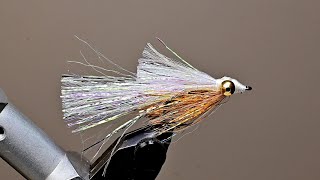 Kreelex Minnow Fly  Bass Trout and Saltwater Streamer Pattern [upl. by Arbua233]