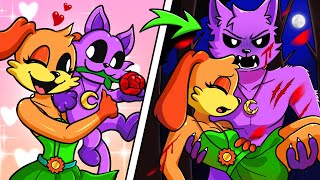 Animation Catnap Turns into a Werewolf  POPPY PLAYTIME 3 ANIMATION  Dogday amp Catnap Love Story [upl. by Rogerio]