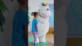 YOGA mit Pummeleinhorn amp kids4yoga 🧘 Nr 08 quotLollibaumquot [upl. by Olnek]