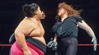 The Undertaker vs YokozunaCasket Match WWF Royal Rumble 1994 [upl. by Atolrac]