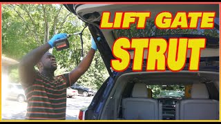 Bad Lift Gate Strut Diagnosis And Replacement Toyota Highlander [upl. by Timmy901]