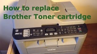 🖨️How to replace a Brother Toner cartridge TN660🖨️ [upl. by Rolandson]