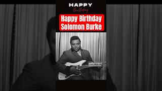 Happy Bday Solomon Burke shorts solomonburke blackhistory soul soulmusic tribute slideshow [upl. by Scharf]