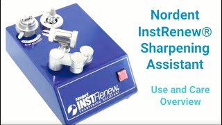 Nordent InstRenew Sharpening Machine Overview How to Use [upl. by Slaohcin]