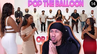 THICKEST LINE UP EVER Pop The Balloon Or Find Love Ep14 TPindell Reacts [upl. by Argus]