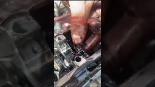 Mercrdes benz GLS 450 om656 engine when idling abnormal or knocking soundrocker arm bearing issue [upl. by Abla]