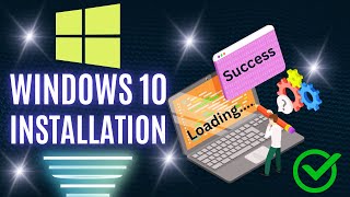 windows 10 installation step by step [upl. by Otsirave596]