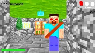 MINECRAFT BALDI Baldis Basics in Education and Learning [upl. by Atnek511]