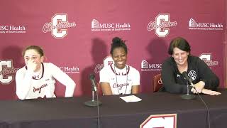 College of Charleston Womens Basketball Post Game Press Conference vs William amp Mary 030324 [upl. by Lusty]