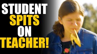 Student Spits in Teachers FACE What Happens Next will SHOCK YOU  SAMEER BHAVNANI [upl. by Yalhsa]