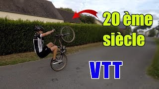 JE RÉALISE DES FIGURES AVEC UN VTT RIGIDE DU 20ème SIÈCLE [upl. by Carlynn]