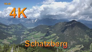 Wandern in Österreich Tirol Wildschönau Auffach Schatzbergbahn in 4K Ultra HD 28 [upl. by Hanni]