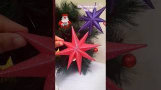 christmasdecoration christmasdecor star christmasornament christmastreeornaments shorts [upl. by Eimaj]