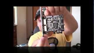 Unboxing MaxPower eSATA 6G PCIe 20 Controller Card [upl. by Segalman]