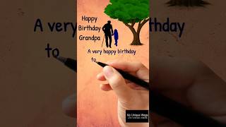 Most emotional birthday wishes for grandfathergrandpa shorts [upl. by Dara783]