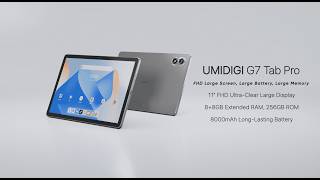 Introducing UMIDIGI G7 Tab Pro  LongLasting Battery Large Memory [upl. by Giefer775]