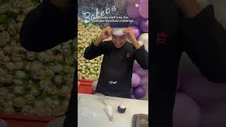 Bakebe staff tries the cupcake blindfold challenge 🤭🧁 [upl. by Valry]