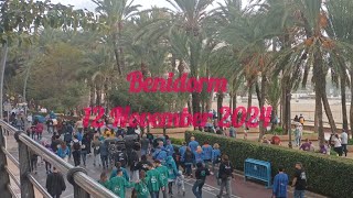 Old Town Benidorm Crowd Nov12 2024 [upl. by Castera702]