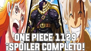 ONE PIECE CAPITULO 1129 SPOILER COMPLETO  NAMI Y ZEUS DERROTAN A ROAD  EL GRAN PODER DE LUFFY [upl. by Cirillo]