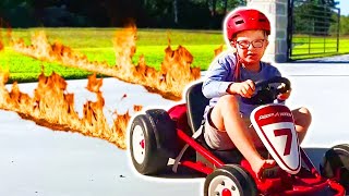 Monster Truck Kids Delivery Adventure Braxton amp Ryders Truck Service Fun [upl. by Annairda]